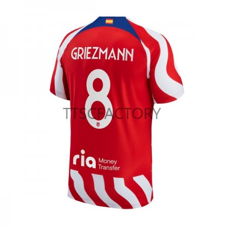 Billige Fotballdrakter Atlético Madrid Antoine Griezmann 8 Hjemmedraktsett 2022/23 Kortermet
